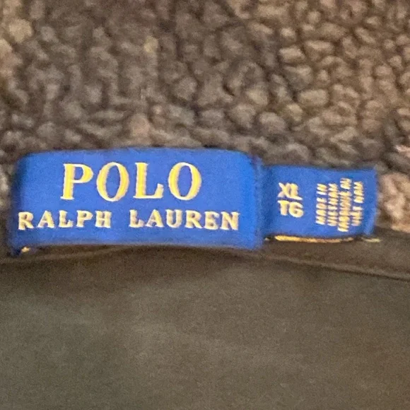 Polo by Ralph Lauren full zip fleece hoodie.